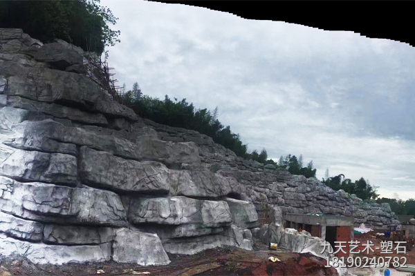 天水水泥千層石假山價格 天水水泥千層石假山價格