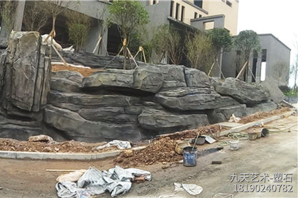 千層石假山制作 千層石假山制作