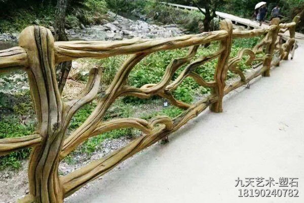 水泥樹(shù)藤景觀柵欄 水泥樹(shù)藤景觀柵欄