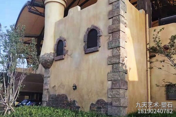 水泥塑石仿古外墻 水泥塑石仿古外墻